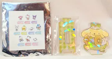 깅가무 퍼레이드 트레이딩 홀로그램 아크릴 스탠드 산리오 캐릭터즈 폼폼푸딩