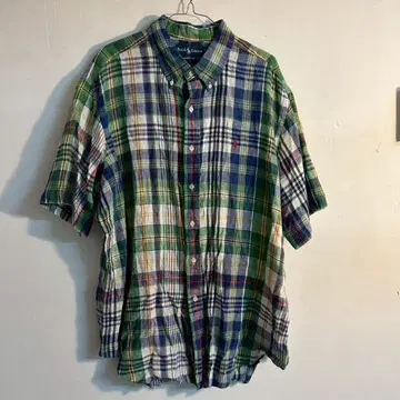 Ralph Lauren Classic Fit 반팔 셔츠 멀티 컬러