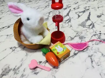 토끼 봉제 인형 움직이는 완구 세트 판매