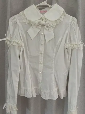 Angelic Pretty 화이트 블라우스 프릴