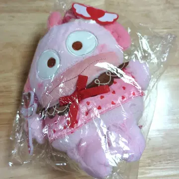 새상품 핑크 패턴 한교동 봉제 인형 택 포함