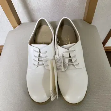 린넬 콜라보 화이트 레이스업 슈즈 택 포함 새상품