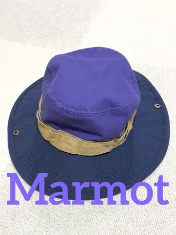 Marmot 마모트 버킷 햇 보라색 & 네이비 남성용 여성용 사이즈 M