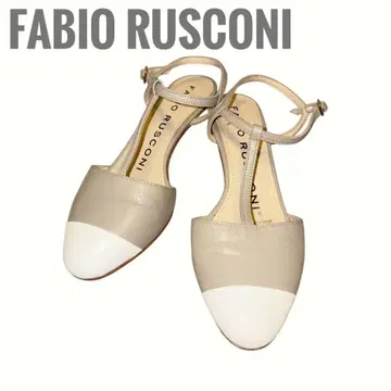 FABIO RUSCONI 파비오 루스코니 샌들 바이컬러 스트랩