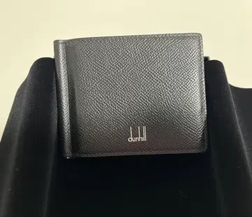 던힐 던힐 머니 클립 접이식 지갑 블랙