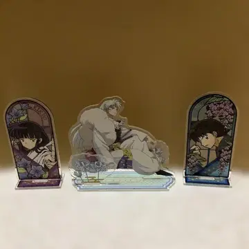 이누야샤 아크릴 스탠드 세트 셋쇼마루&기코&미로쿠 3개 세트