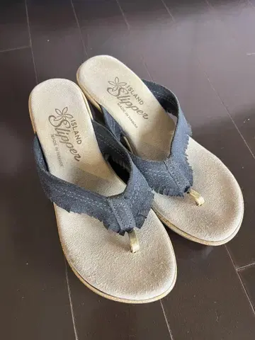 ISLAND SLIPPER 네이비 플립플랍