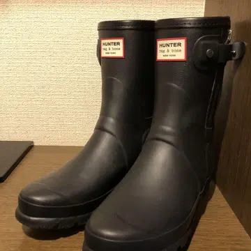 HUNTER rag & bone 블랙 레인부츠 36
