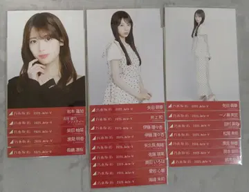 노기자카46 브로마이드 도트 묶음 판매