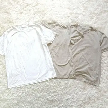 유니클로 UNIQLO AIRism 크루넥 T 남성용 반팔 3개 세트