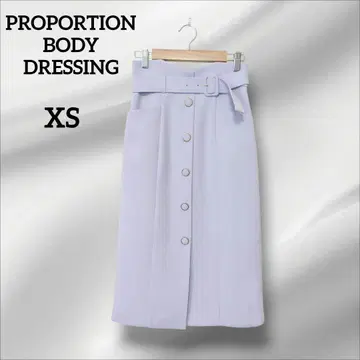 프로포션 바디 드레싱 타이트 스커트 버튼 벨트 포함 XS