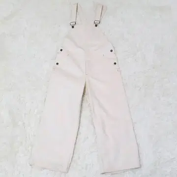 서랍 오버롤 화이트 S 사이즈
