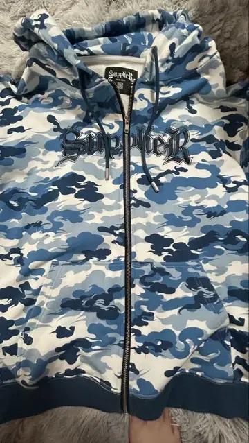 Supplier 카모플라쥬 후드티 L 사이즈