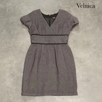 Velnica 베르니카 트위드 원피스 반팔 R153