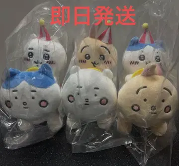 치이카와 랜드 피포포 봉제 인형 3개 세트 치이카와 하치와레 토끼