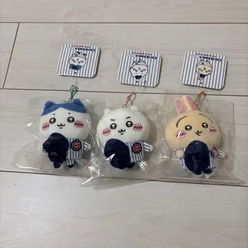 치이카와 MLB 마스코트 (컵스) 치이카와 하치와레 토끼 3개