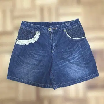 franche lippee 미사용 데님 숏 팬츠