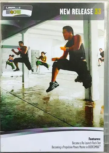 LESMILLS BODYCOMBAT 33 CD DVD