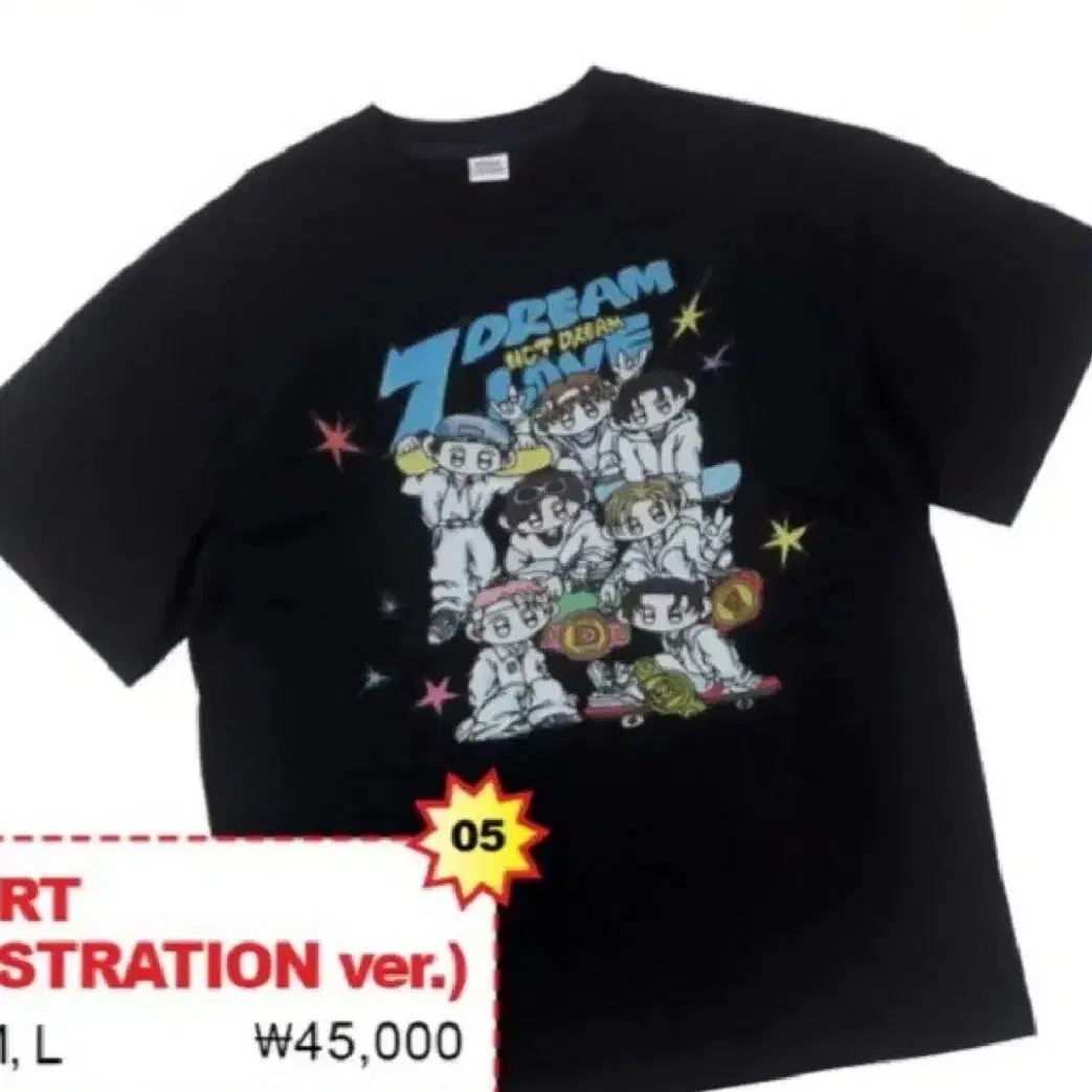 nct dream popup Tシャツ NCT DREAM - T-Shirt Set ['THE DREAM SHOW 4 : DREAM THE