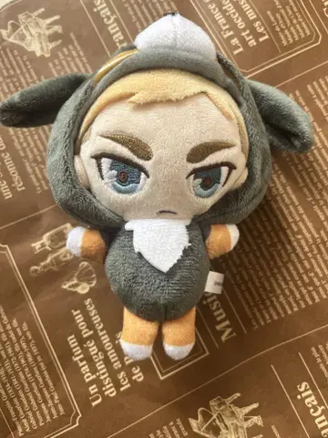 진격의 거인 아니마루코 봉제 인형 엘빈