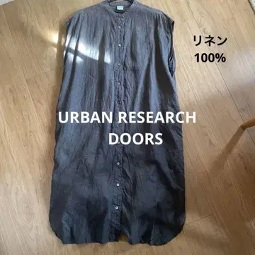 URBAN RESEARCH DOORS 린넨 셔츠 원피스