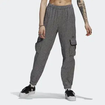 아디다스 GINGHAM TRACK PANTS S 미착용 새상품