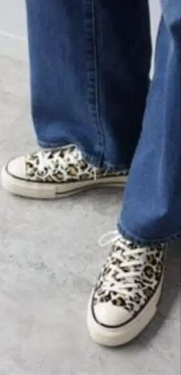 CONVERSE/ ALL STAR US LEOPARD OX 스니커즈