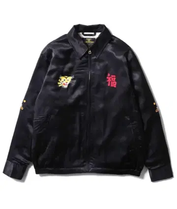 HOUSTON RAYON SOUVENIR JACKET 베트남 블랙