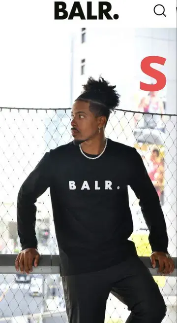 보라 BALA. 일본 한정판 T-SHIRT FIT LONGSLEEVE