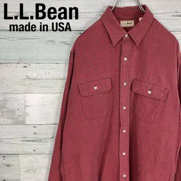 L.L.Bean 엘엘빈 아웃도어 90년대 90년대 체크 셔츠