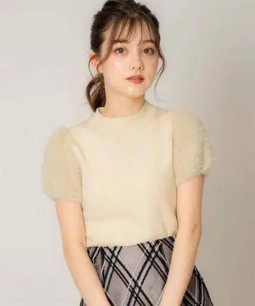 노엘라 noela 샤기 숄더 니트