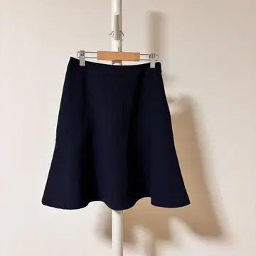 any SIS 네이비 플레어 스커트 무릎 기장 포멀 계열 새상품급