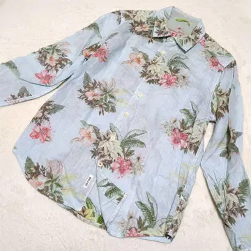 Tommy Bahama 타미힐피거 린넨 꽃무늬 하이비스커스 알로하