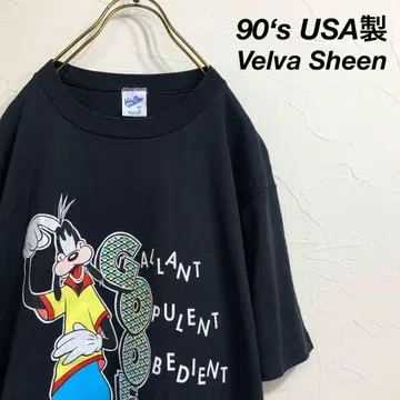 컨디션 최상 90년대 USA제 Valva Sheen 구피 빈티지 t