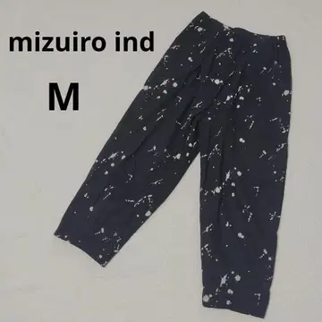 Mizuiroind 미즈이로 인드 프린트 이지 팬츠 M