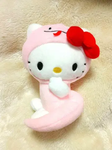 헬로키티 마스코트 참, 띠, 뱀, 마스코트 홀더, 핑크