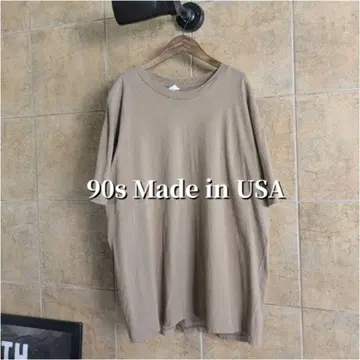 90s USA제 DUKE 블랭크 무지 티셔츠 싱글 스티치