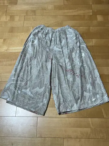 마블슈드 marble sud 자수 하카마 팬츠 새 거리 풍경