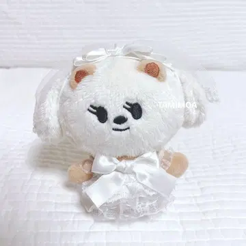 뿔바투 (밤구) 의류 화이트 웨딩 드레스 세트