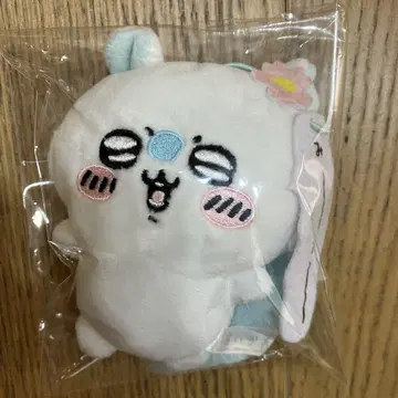 치이카와 모몽가 대사 포함 마스코트 봉제 인형 키링