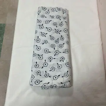 면 유카타] 옷감 화이트 베이스에 동백