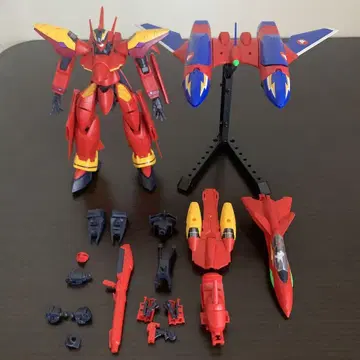 HG 1/100 VF-19 개조 파이어 발키리 사운드 부스터 장비