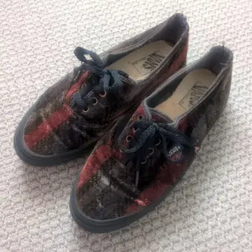 레어 USA제 반스 vans 오센틱 벨로아