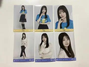 노기자카46 아타고 코코로 브로마이드 컴프 시즈오카 티셔츠 메쉬 니트