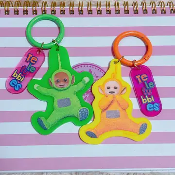 텔레토비즈 아크릴 키링 2개 세트