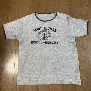 웨어하우스 SAINT THOMAS 링거 티셔츠 L
