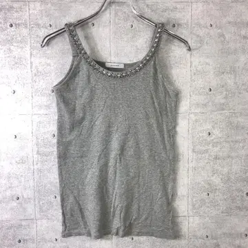 JEANASIS 레트로 걸리시 00s 시부야 갸루 비쥬 탱크탑