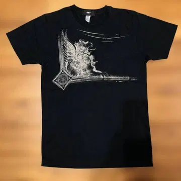 OBEY 블랙 티셔츠 그리폰 디자인