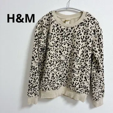 H&M 레오파드 무늬 트레이닝복 US XS