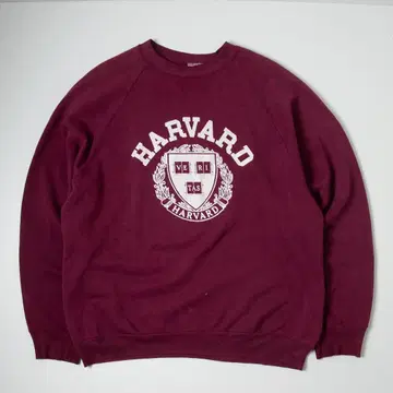 1980년대 빈티지 래글런 맨투맨 하버드 HARVARD